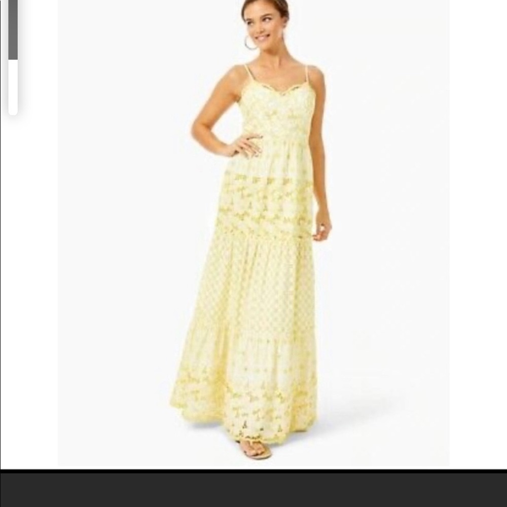 Lilly St Tropez Garden Gate Eyelet Dress NWT